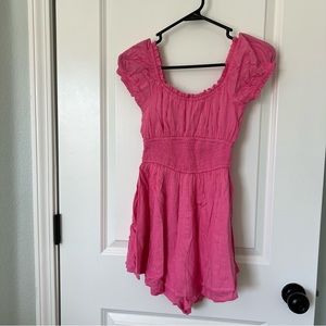 Pink romper